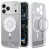 Spigen Ultra Hybrid MagSafe puzdro pre iPhone 17 Pro Max / 18 Pro Max – Classic Silver
