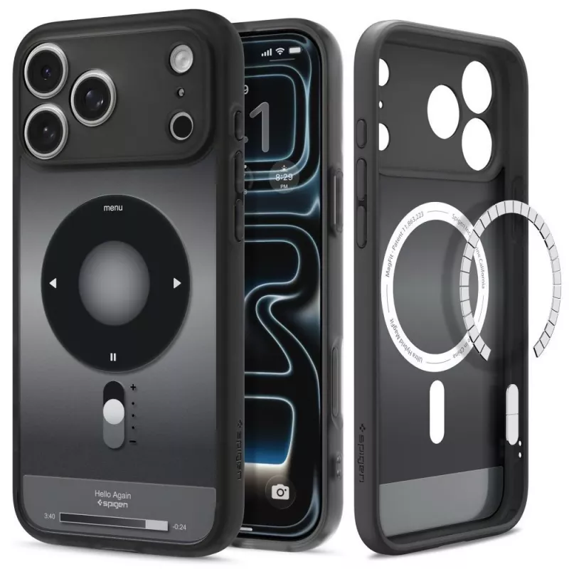 Spigen Ultra Hybrid MagSafe puzdro pre iPhone 17 Pro Max / 18 Pro Max - Classic Black