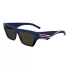 Karl Lagerfeld unisex KL6163S-401 slnečné okuliare, čierny rám, sivé sklá, 59/17/145 mm