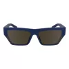 Karl Lagerfeld unisex KL6163S-401 slnečné okuliare, čierny rám, sivé sklá, 59/17/145 mm