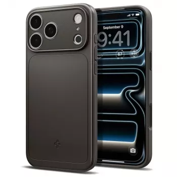 Spigen Thin Fit MagSafe puzdro pre iPhone 17 Pro / 18 Pro – gunmetal