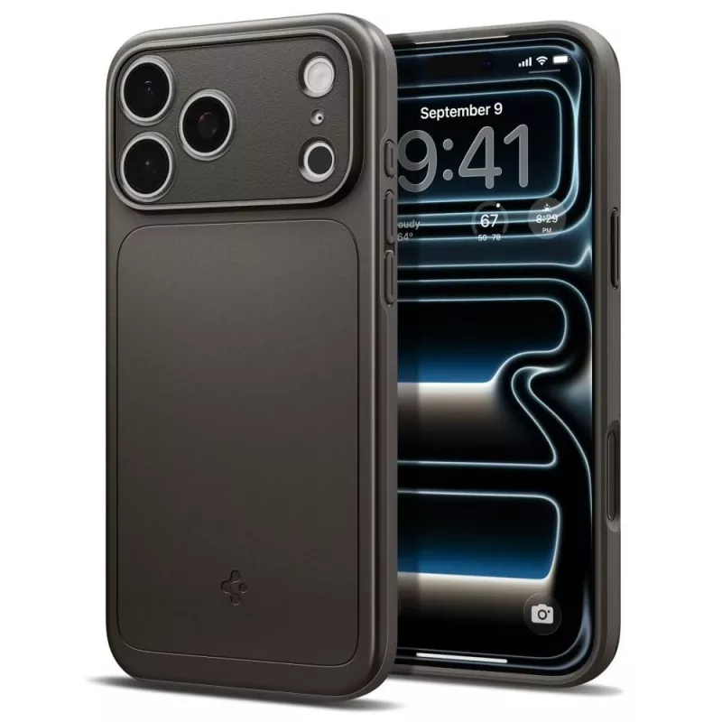Spigen Thin Fit MagSafe puzdro pre iPhone 17 Pro / 18 Pro – gunmetal