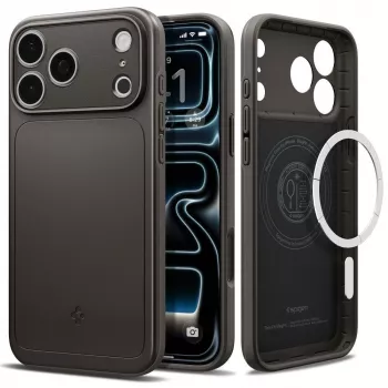Spigen Thin Fit MagSafe puzdro pre iPhone 17 Pro Max / 18 Pro Max - gunmetal