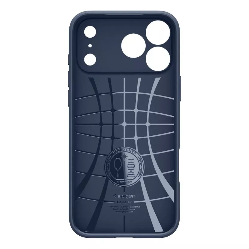 Spigen Liquid Air puzdro pre iPhone 18 Pro Max / 17 Pro Max - Navy Blue