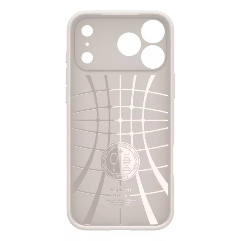 Spigen Liquid Air iPhone 17 Pro Max / 18 Pro Max puzdro Natural Titanium
