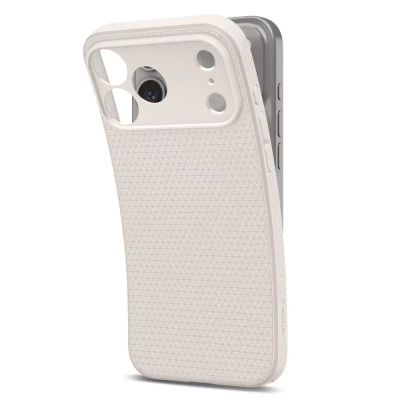 Spigen Liquid Air iPhone 17 Pro Max / 18 Pro Max puzdro Natural Titanium