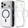 Spigen Ultra Hybrid MagSafe puzdro pre iPhone 17 Pro Max / 18 Pro Max - transparentná/tmavomodrá