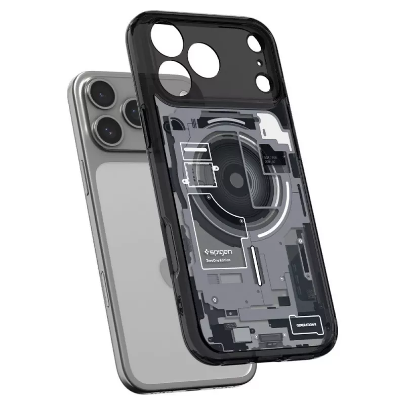 SPIGEN Ultra Hybrid MagSafe iPhone 17 Pro Max / 18 Pro Max Zero One čierna