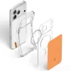 Spigen Ultra Hybrid T Mag MagSafe puzdro pre iPhone 17 Pro Max / 18 Pro Max – lesklá oranžová