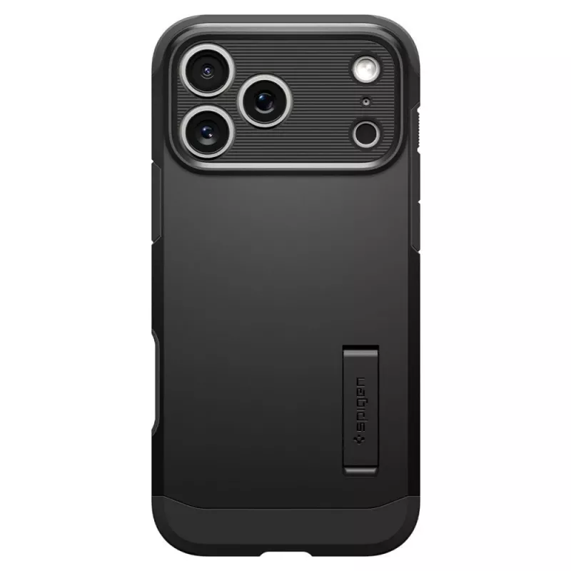 Spigen Tough Armor T MagSafe puzdro pre iPhone 17 Pro Max / 18 Pro Max – čierna