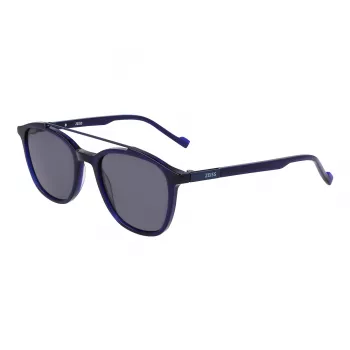 ZEISS pánske ZS22518S-415 obdĺžnikové slnečné okuliare, čierna/sivá, 52-20-145