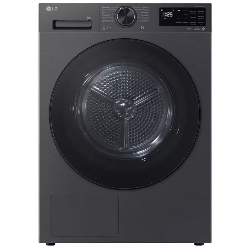 LG RT80X7B 8 kg tepelné čerpadlo sušička s AI Dry, A+++, LED dotykový displej, Wi-Fi