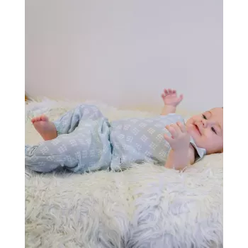 Lodger Hipster Tribe mušelínové baby hipster nohavice, Ice Flow, 74 cm