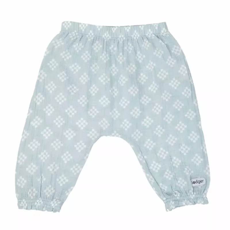 Lodger Hipster Tribe mušelínové baby hipster nohavice, Ice Flow, 74 cm