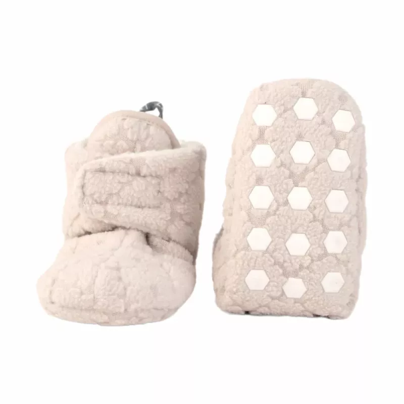 Lodger Slipper Folklore Fleece detské topánočky Birch 6-12 mesiacov