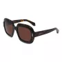 Ferragamo SF2068SE-242 dámske cat-eye slnečné okuliare, Havana/hnedý gradient, 54 mm