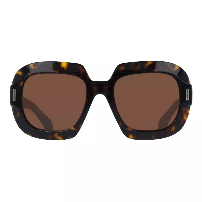 Ferragamo SF2068SE-242 dámske cat-eye slnečné okuliare, Havana/hnedý gradient, 54 mm