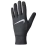 Nike Dri-FIT Fleece dámske bežecké rukavice - sivá, XS/S