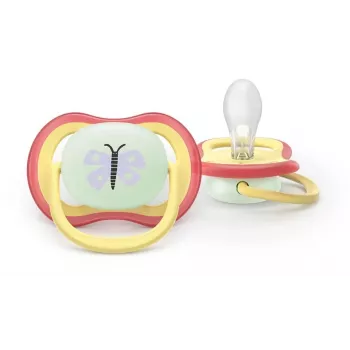 Philips AVENT Ultra Air Night cumlík 0-6 mesiacov, 2 ks balenie, svietiaci v tme