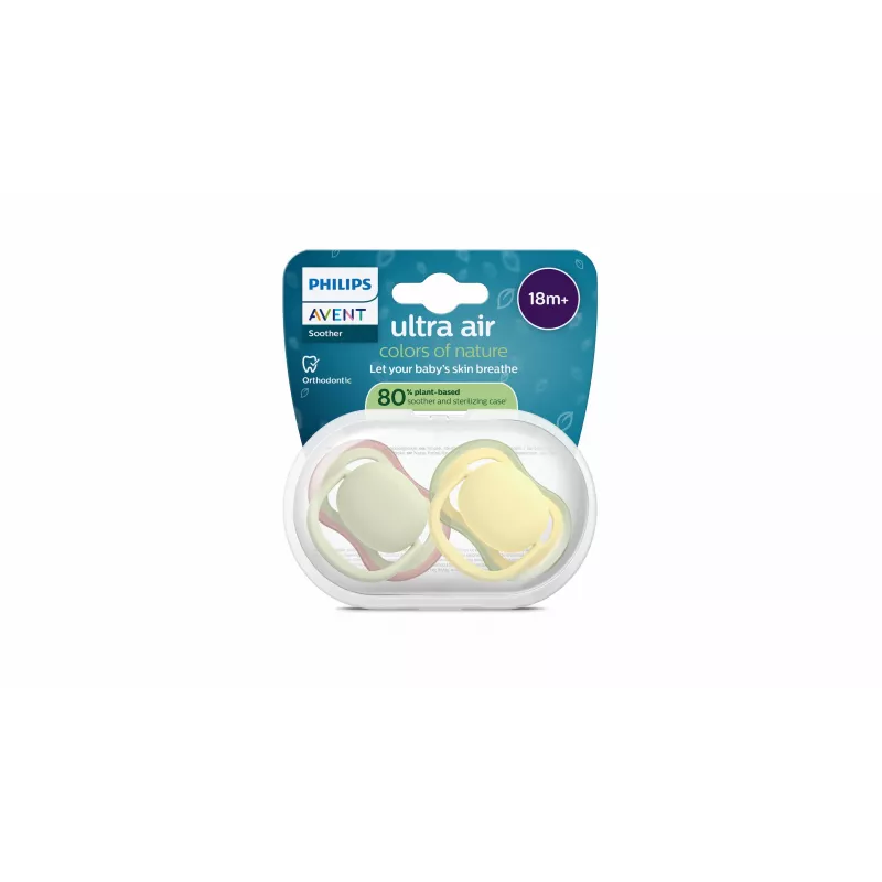 Philips Avent Ultra Air cumlík 18+ mesiacov, 2 ks balenie, neutrálny