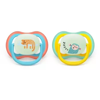 Philips Avent Ultra Air Night cumlík 18m+ neutrálny 2 ks balenie