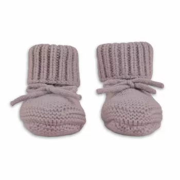 Lodger Slipper Merino Wool detské topánočky, ružová, 0-6 mesiacov