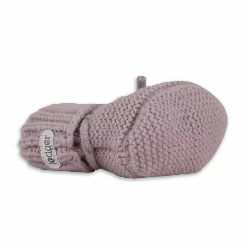 Lodger Slipper Merino Wool detské topánočky, ružová, 0-6 mesiacov