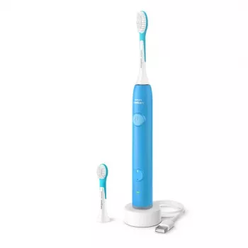 Philips Sonicare for Kids Bluetooth Connected Sonic elektrická zubná kefka HX6600/12, modrá