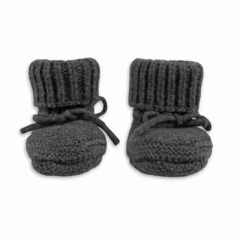 Lodger Slipper Merino Wool baby domáce topánočky, Pigeon, 0-6 mesiacov