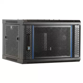 DSIT 6U nástenný serverový rozvádzač s perforovanými prednými dverami 600x450x367mm (DS6406PP)