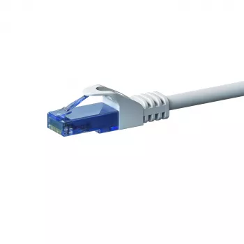 DSIT CAT6a U/UTP Ethernet patch kábel, 100% meď, 1,5 m, biely DC-U6A2-015