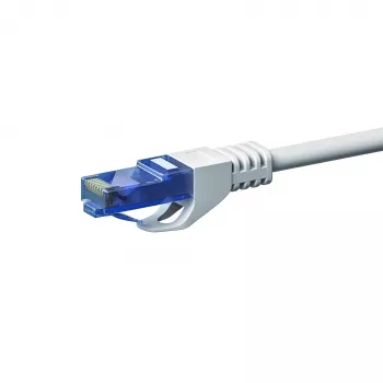 DSIT CAT6a U/UTP Ethernet patch kábel, 100% meď, 1,5 m, biely DC-U6A2-015