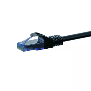 DSIT CAT6a sieťový kábel 100% meď - U/UTP - 30 metrov - čierny (DC-U6A0-300)
