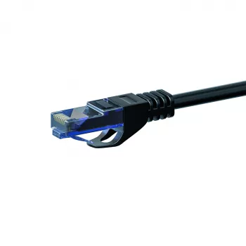 DSIT CAT6a sieťový kábel 100% meď - U/UTP - 30 metrov - čierny (DC-U6A0-300)