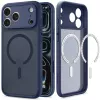 Spigen Ultra Hybrid MagSafe puzdro pre iPhone 17 Pro / 18 Pro – Frost Deep Blue
