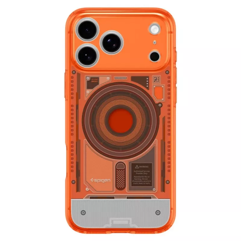 Spigen Ultra Hybrid MagSafe puzdro pre iPhone 17 Pro / 18 Pro - C1 Tangerine