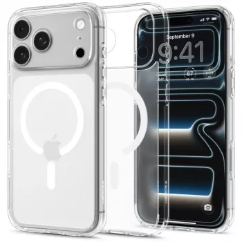 SPIGEN Ultra Hybrid MagSafe puzdro pre iPhone 17 Pro Max / 18 Pro Max - Frost White