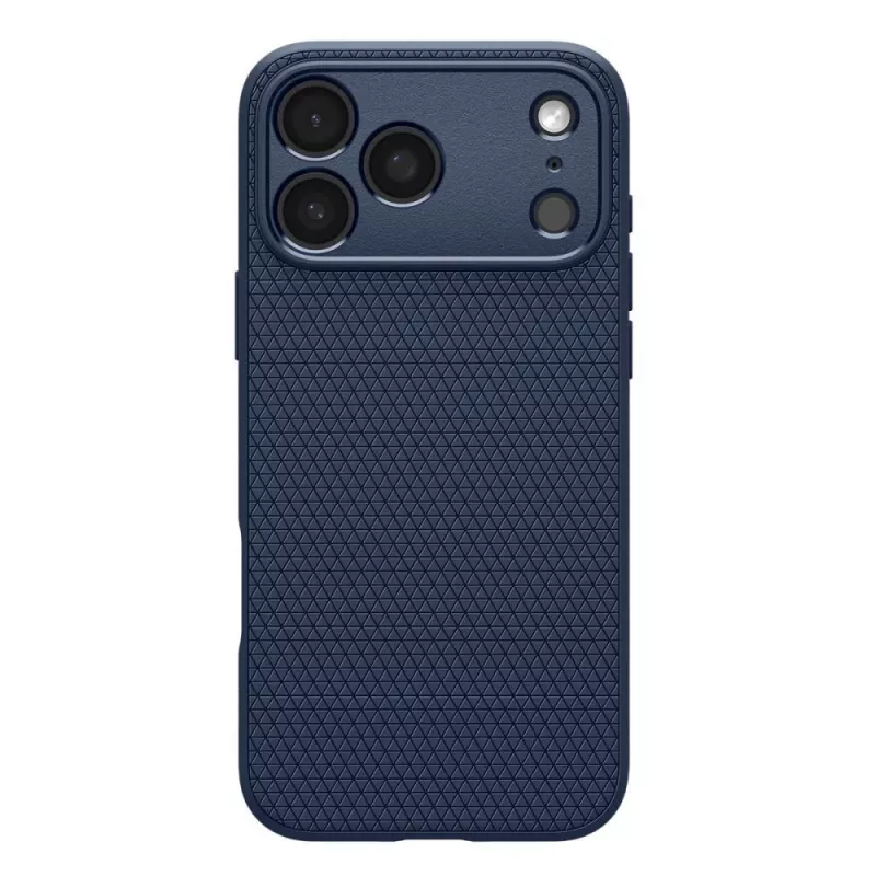 Spigen Liquid Air puzdro pre iPhone 18 Pro / 17 Pro – Navy Blue