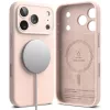 Ringke silikónové magnetické MagSafe puzdro pre iPhone 18 Pro Max – Pink Sand