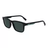 Lacoste pánske L997S-1 obdĺžnikové slnečné okuliare, čierna/sivá, 54 mm