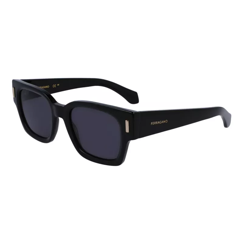 Ferragamo pánske slnečné okuliare SF2010S-1 čierna/sivá 52 mm