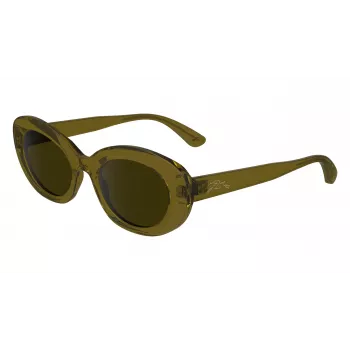 Longchamp LO756S dámske hranaté slnečné okuliare, Havana obruba, hnedé gradientové sklá, 50/21/140 mm LO756S5021200