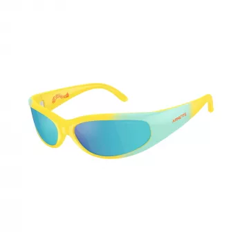Arnette AN4302-30201U unisex obdĺžnikové slnečné okuliare, matná čierna obruba, tmavosivé sklá, 62-16-125 mm