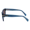 Paul Smith unisex PS3601SHOWIT obdĺžnikové slnečné okuliare, čierna/sivá, 55-19-145