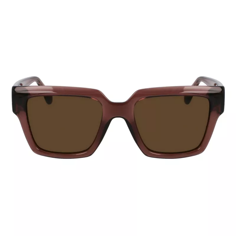 Ferragamo dámske SF2014S-511 hranaté slnečné okuliare, Havana rám, Gradient Brown sklá, 54mm
