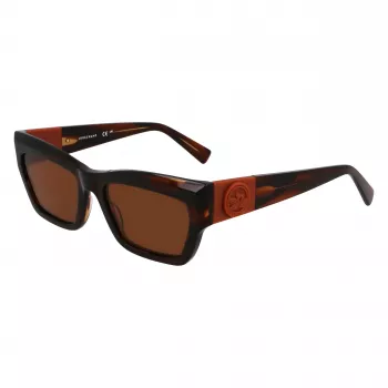 Longchamp LO763S-211 dámske slnečné okuliare, Havana rám, hnedé Gradient sklo, 53mm