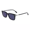Lacoste pánske L6035S-410 obdĺžnikové slnečné okuliare, modrý rám, sivé sklá, 53mm