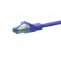DSIT CAT 6a S/FTP LSOH sieťový kábel, 50 m, fialový DC-6A8-500