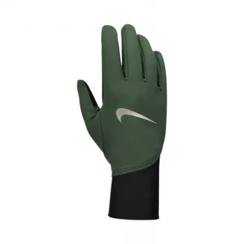 Nike Pacer Midweight bežecké rukavice pre pánov – zelená/čierna, veľkosť L