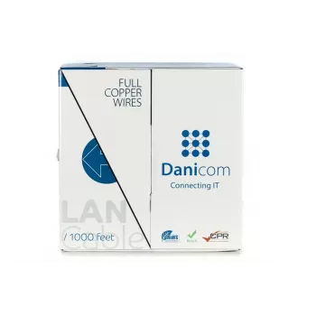 DSIT DANICOM CAT5E UTP 305m PVC (Fca) hromadný kábel DC-UTP5E-305-FCA